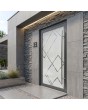 LIM-BATCH Glass S15 - puerta delantera esmerilada de calidad con decoración transparente