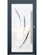 LIM Glass S19 - puerta delantera esmerilada de calidad con decoración transparente