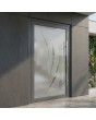 LIM Glass S19 - puerta delantera esmerilada de calidad con decoración transparente