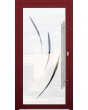 LIM Glass S19 - puerta delantera esmerilada de calidad con decoración transparente