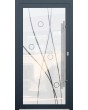 LIM Glass S22 - puerta delantera esmerilada de calidad con decoración transparente