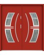 Sta Sirius Double: puerta doble de acero de lujo con cristal