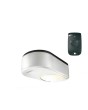 WIS E1D2 - puerta de garaje seccional con elemento decorativo plateado