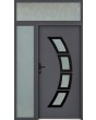 configuración personalizada - Puerta STA con luz lateral izquierda y superior (vista desde el exterior)