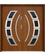Sta Taurus Double: puerta doble metálica exterior de alta seguridad con cristal.