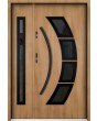 Sta Taurus Duo noir - puerta entrada exterior con sidelite