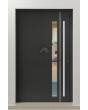 PIVOT Tiret - puerta de entrada pivotante antirrobo de aluminio