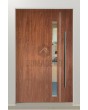 PIVOT Tiret - puerta de entrada pivotante antirrobo de aluminio