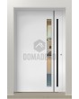 PIVOT Tiret - puerta de entrada pivotante antirrobo de aluminio