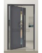 PIVOT Tiret - puerta de entrada pivotante antirrobo de aluminio