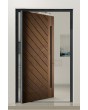 PIVOT V11 - puerta pivotante con revestimiento de madera sublimada