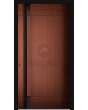 LIM V12 - Puerta delantera de aluminio con revestimiento de madera sublimada