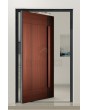 PIVOT V12 - puerta pivotante con revestimiento de madera sublimada