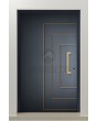 LIM V14 - puerta delantera de aluminio con rayas