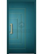 LIM V14 - puerta delantera de aluminio con rayas