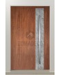 PIVOT V41 - pivote de puerta delantera de aluminio con textura de piedra de roca blanca
