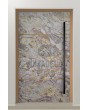 PIVOT V46 - pivote de puerta de aluminio con chapado de piedra arenisca