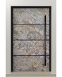 PIVOT V46 - pivote de puerta de aluminio con chapado de piedra arenisca