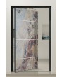 PIVOT V46 - pivote de puerta de aluminio con chapado de piedra arenisca