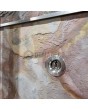 PIVOT V46 - pivote de puerta de aluminio con chapado de piedra arenisca