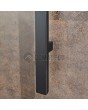 PIVOT V53 - puerta pivotante de aluminio oxidado recubierta de cuarzo sinterizado oxidado