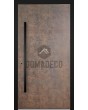 LIM V53 - puerta de entrada de aluminio revestida de cuarzo sinterizado