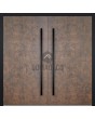 LIM V53 doble - puerta delantera doble de aluminio revestida de cuarzo sinterizado