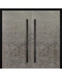 LIM V56 doble - puerta delantera doble de aluminio revestida de cuarzo sinterizado