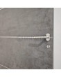 PIVOT V56 - puerta pivotante de aluminio revestida de cuarzo sinterizado