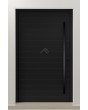 PIVOT V58 - puerta pivotante de entrada de aluminio