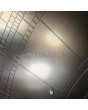 LIM V63 - puerta delantera batiente de aluminio con dibujo fresado