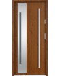 Sta Valle trois - puerta de entrada de acero con cristal