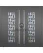 LIM VFL2 doble - puerta frontal doble de aluminio con vidrio decorativo