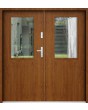 Sta Volta Double: puerta doble de acero con ventana