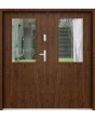 Sta Volta Double: puerta doble de acero con ventana