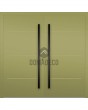 LIM W312 doble - moderna puerta de entrada doble de aluminio