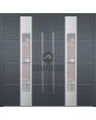 LIM W322 doble - puerta doble antirrobo de aluminio con cristal