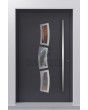 PIVOT W334 - puerta pivotante de entrada de aluminio