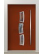 LIM W334 - puerta de aluminio para entrada