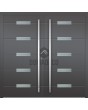 LIM Werset doble: puerta de entrada doble de aluminio de primera calidad.