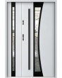 Sta Gemini Duo Noir - puerta principal con sidelite