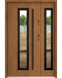 Sta Hevelius Duo Noir - puerta entrada metalica con sidelite
