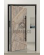 PIVOT WOODLINE 3 - puerta pivotante con cubierta imitación madera de abeto platino