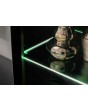 Cambridge: mueble para televisión con listones verticales