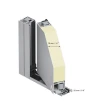 PIVOT V09 - puerta pivotante de seguridad de aluminio con decoración de madera