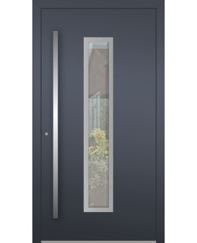 LIM AP01- puerta de entrada de vidrio y aluminio