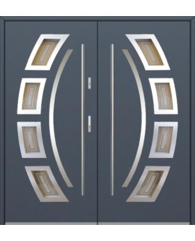 Fargo 21 double - puerta francesa de entrada principal