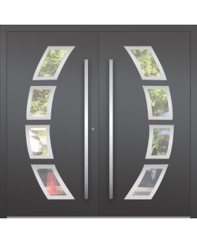 LIM 21A doble - puerta delantera exterior doble con cristal