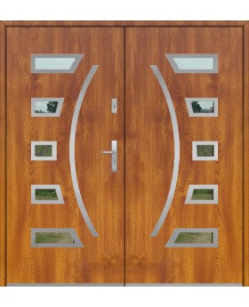 Fargo 23 double - puerta exterior francesa moderna