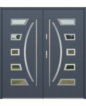 Fargo 23 double - puerta exterior francesa moderna